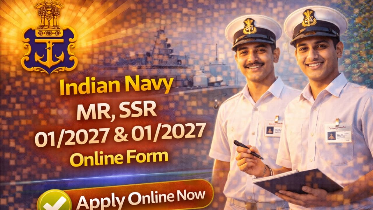 Indian Navy Agniveer SSR 2027 Notification Out – 12वीं पास के लिए सुनहरा मौका, ₹30,000 सैलरी, 06 अप्रैल तक करें आवेदन