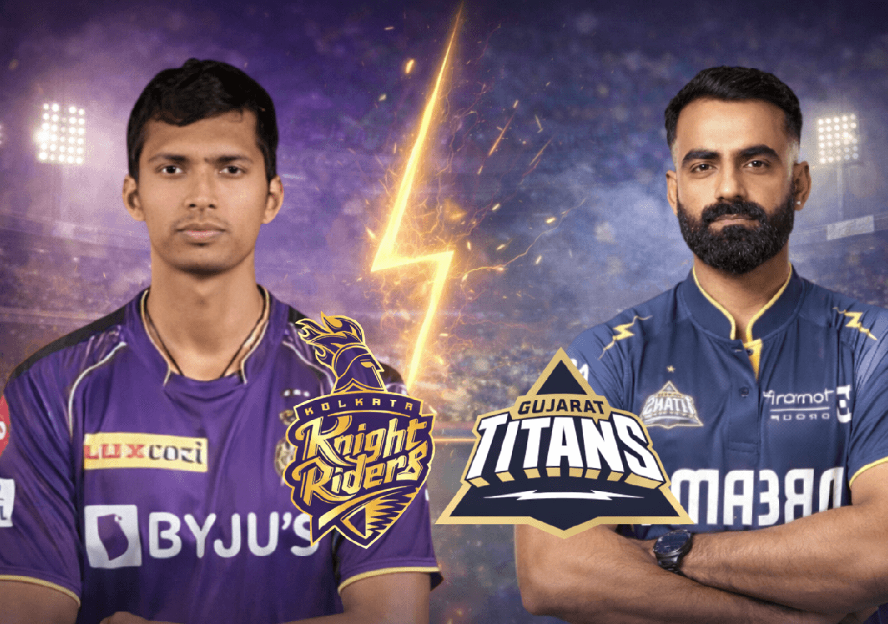 IPL 2026: KKR में Navdeep Saini की एंट्री, Harshit Rana बाहर; GT ने भी किया बड़ा बदलाव