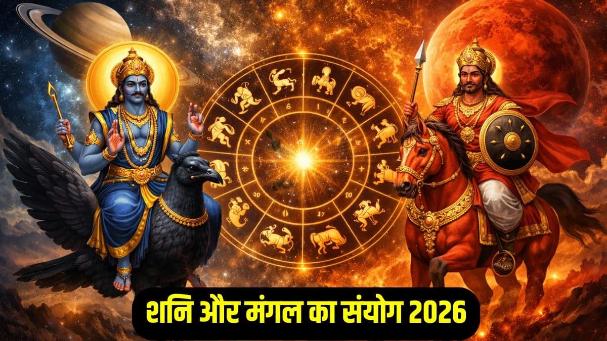 Shani-Mangal Yuti 2026: शनि-मंगल युति से 3 राशियों की चमकेगी किस्मत, मिलेगी अपार सफलता