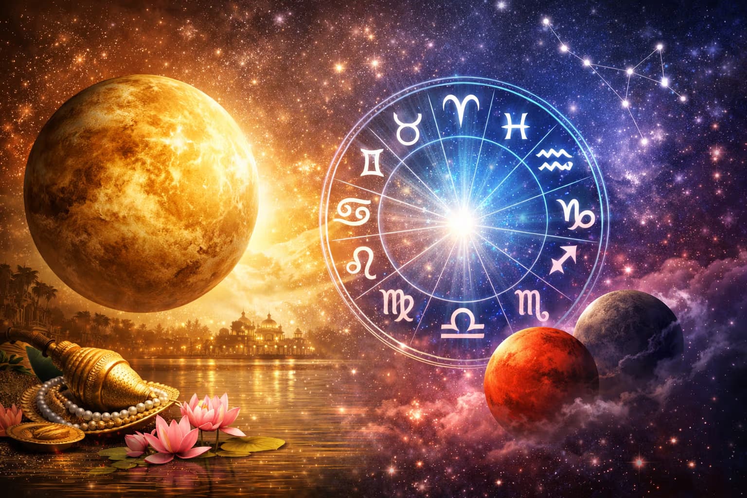 Shukra Rashi Parivartan: राम नवमी पर मेष राशि में प्रवेश करेंगे शुक्र, इन राशियों की बदलेगी किस्मत