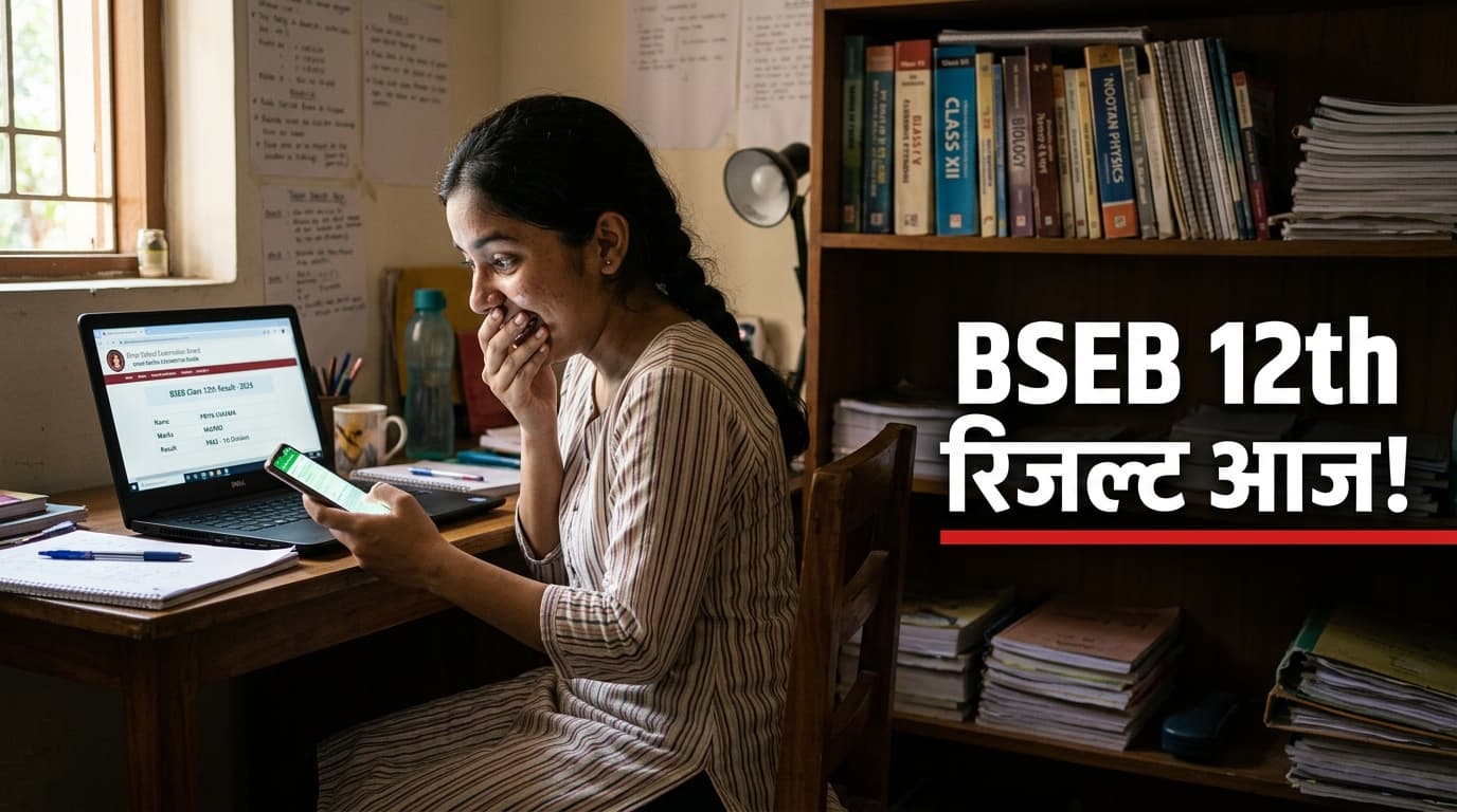 BSEB 12th Result 2026: आज 1:30 बजे जारी! 5 आसान स्टेप में देखें रिजल्ट