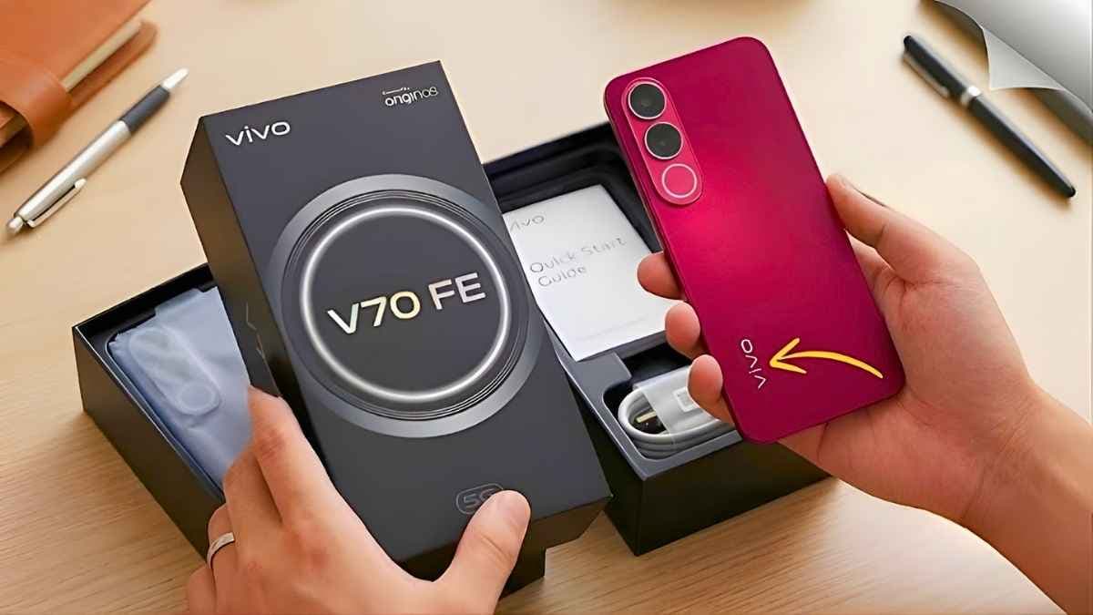 Vivo भारत में लॉन्च कर रहा है Vivo V70 FE: बड़ी बैटरी, 200MP कैमरा और दमदार परफॉर्मेंस