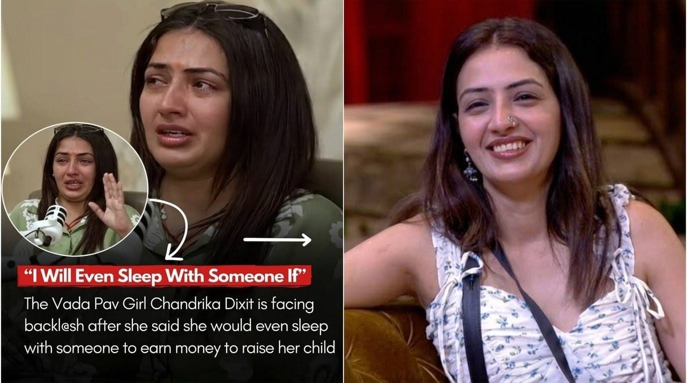 वड़ा पाव गर्ल चंद्रिका दीक्षित:  ‘बेटे को बड़ा करने के लिए किसी के साथ भी सो जाऊंगी’ वड़ा पाव गर्ल चंद्रिका दीक्षित के इस बयान ने इंटरनेट पर छेड़ दी बहस