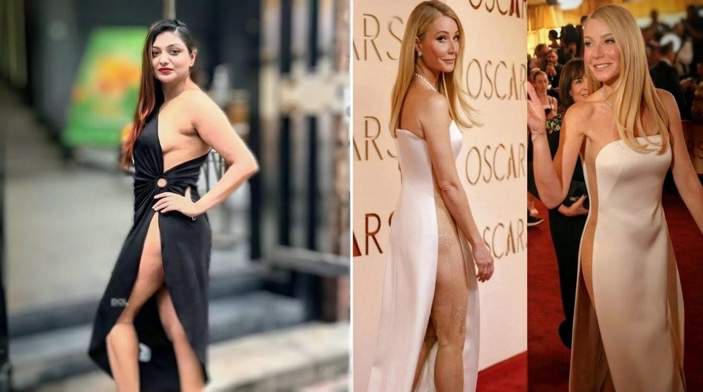 Gwyneth Paltrow : Oscar 2026 Gwyneth Paltrow की ड्रेस हुई वायरल, लोगों ने कहा विदेश की खुशी मुखर्जी!!