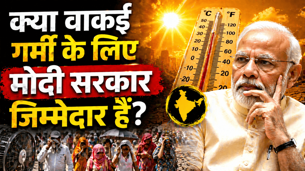 मोदी सरकार पर हीटवेव का आरोप, सोशल मीडिया पर छिड़ी बहस: क्या वाकई गर्मी के लिए मोदी सरकार जिम्मेदार हैं?