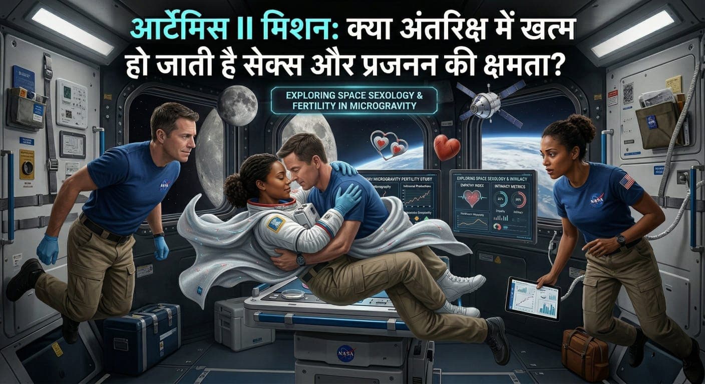 Artemis II मिशन: NASA के इस मिशन ने खोला राज, क्या अंतरिक्ष में खत्म हो जाती है सेक्स और प्रजनन की क्षमता?