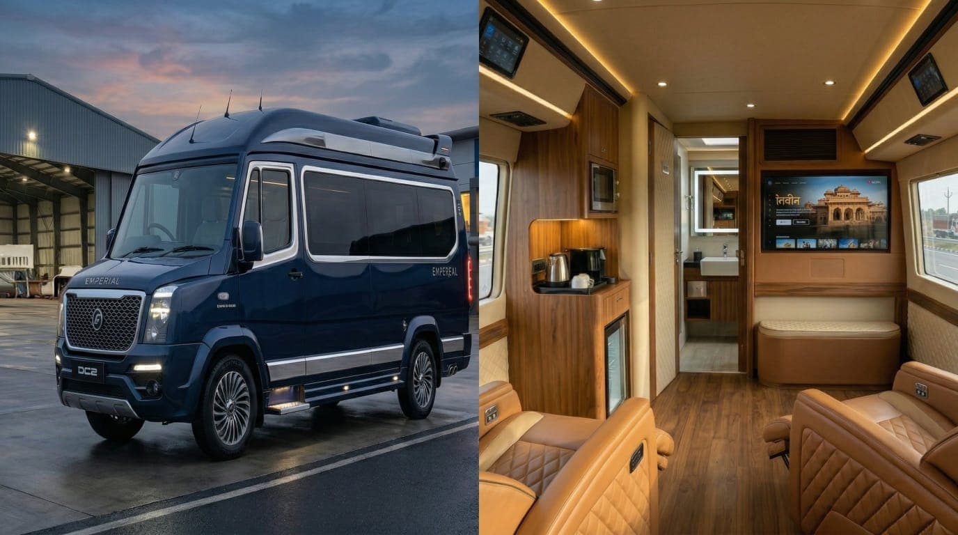 Force Urbania Luxury Modification: Urbania का यह नया अवतार जो है किसी प्राइवेट जेट के जैसा…अंदर है किचन, TV,वॉशरूम