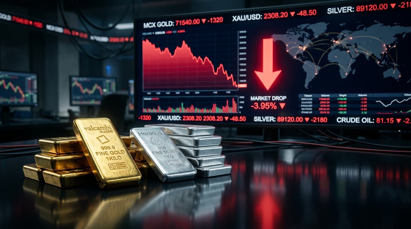 6 अप्रैल 2026 Gold & Silver Rate Update: सोने में 1% और चांदी में ₹2,800 तक गिरावट