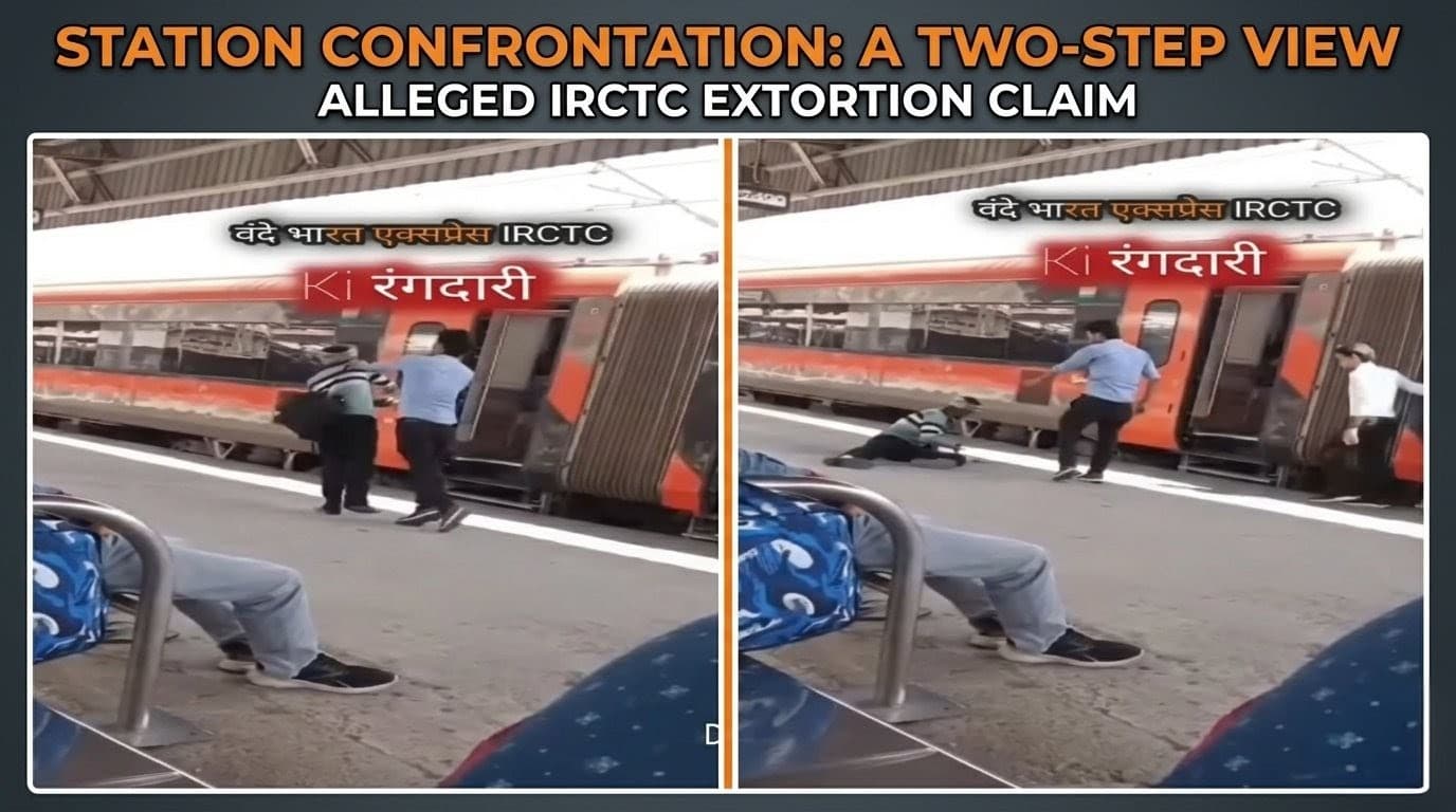 वंदे भारत घटना: रेलवे स्टाफ की शर्मनाक हरकत..दिव्यांग यात्री को धक्का देने का वीडियो वायरल, देशभर में फूटा गुस्सा