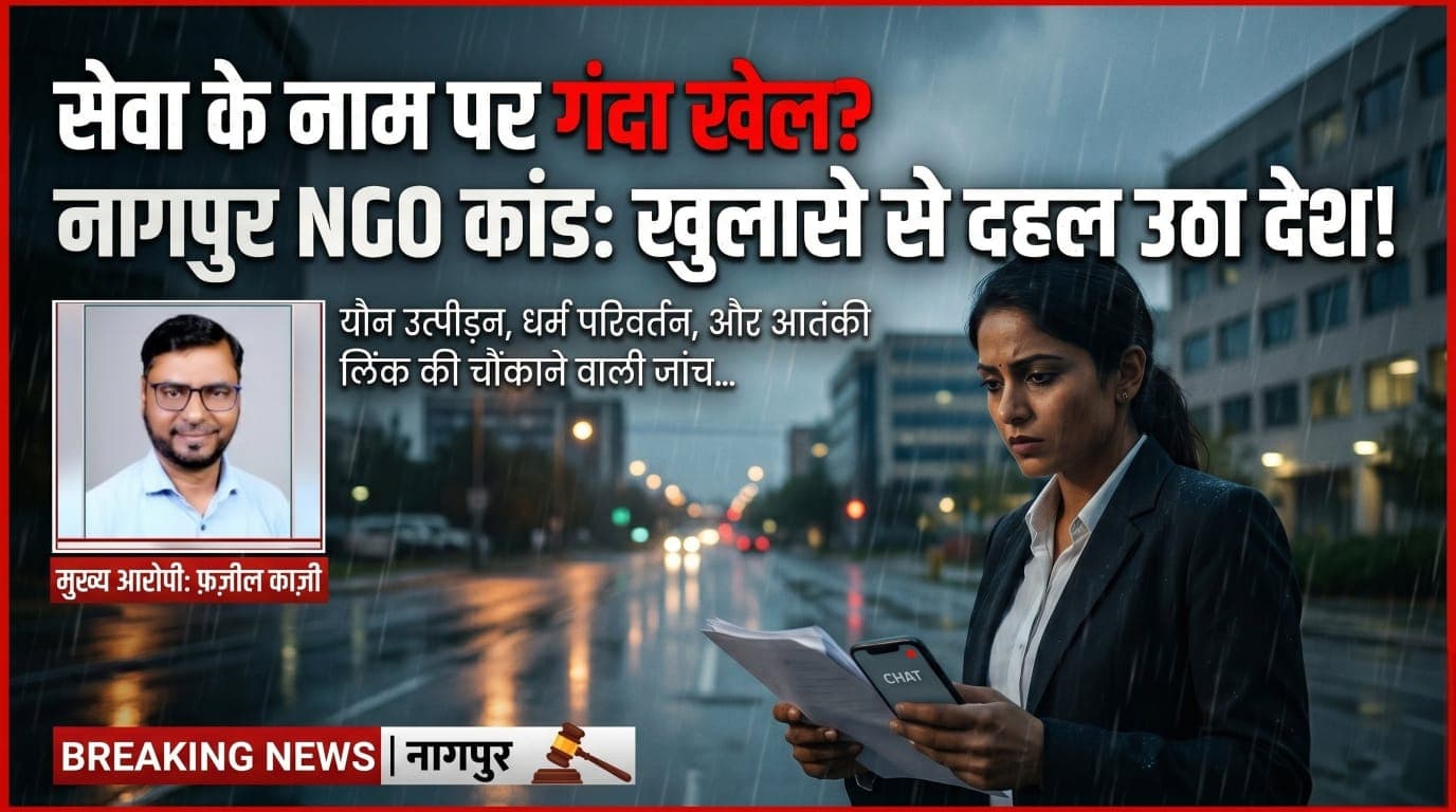 Nagpur NGO Sexual Harassment सेवा के नाम पर गंदा खेल, महिला कर्मचारियों के साथ अश्लील हरकतें..खबर पढ़कर दंग रह जाएंगे आप!!