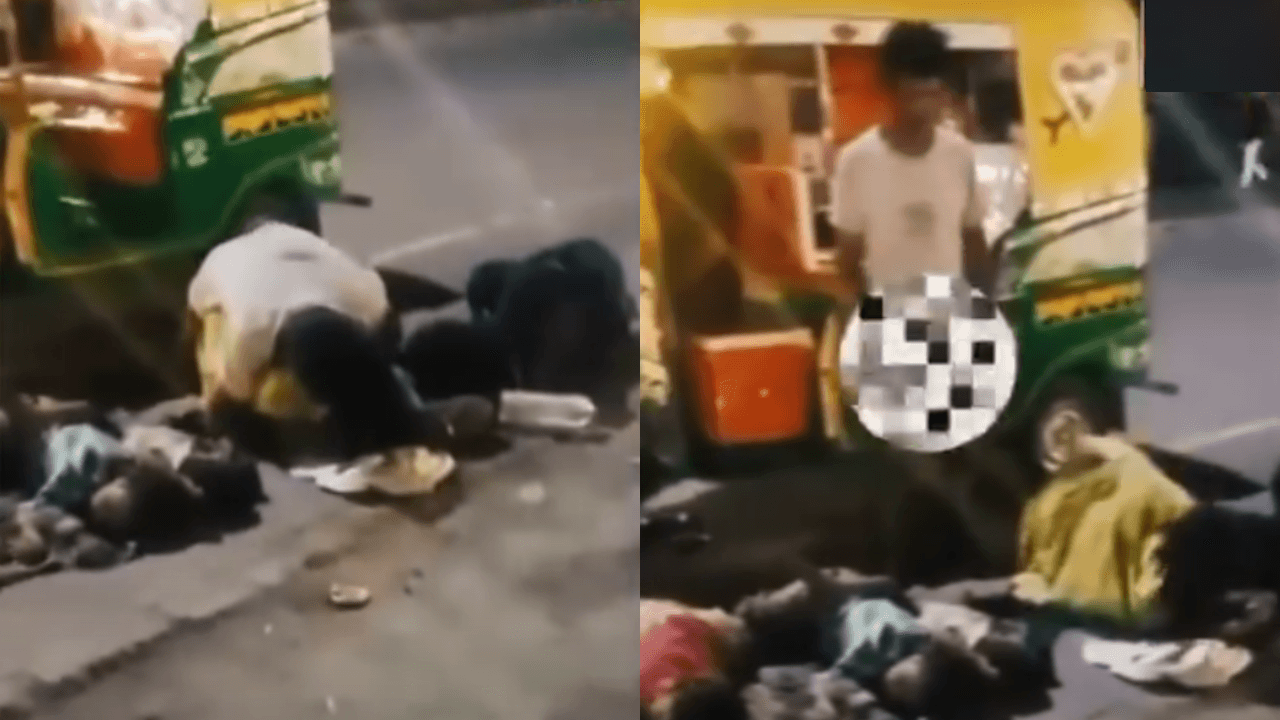 झांसी रेलवे स्टेशन Viral Video: सो रही महिला से ऑटो चालक की अभद्रता, वीडियो देख भड़के लोग