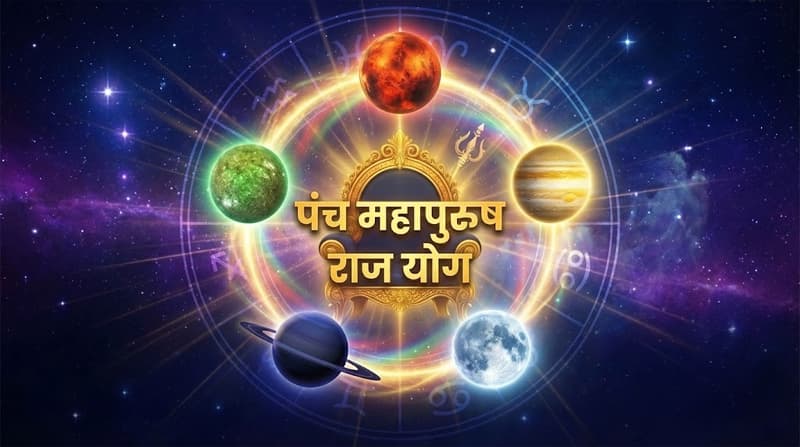 Panch Mahapurush Rajyog : पंच महापुरुष राजयोग से इन 5 राशियों को मिलेगी मनचाही सफलता, रुके हुए काम होंगे पूरे, जानें कौन सी हैं वो?