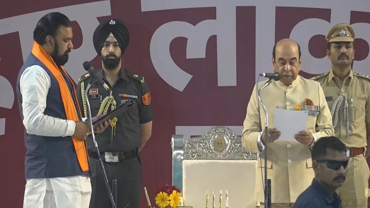 सम्राट चौधरी बने बिहार के 24वें मुख्यमंत्री, JDU के विजय चौधरी और बिजेंद्र प्रसाद यादव ने उपमुख्यमंत्री के तौर पर शपथ ली