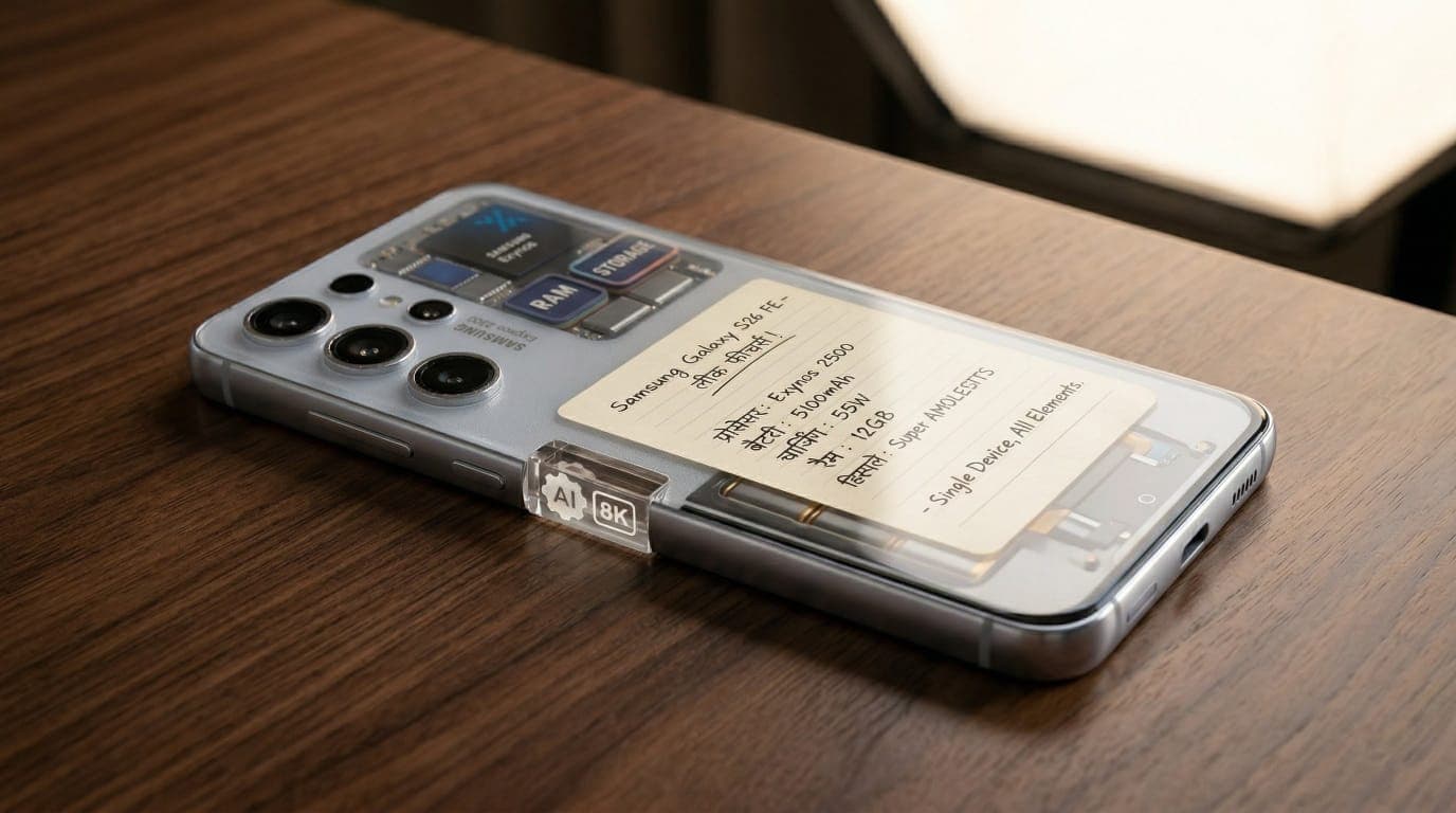 Samsung Galaxy S26 FE: लॉन्च से पहले ही छा गया यह स्मार्ट फोन… जानें इसके लीक फ़ीचर्स!!