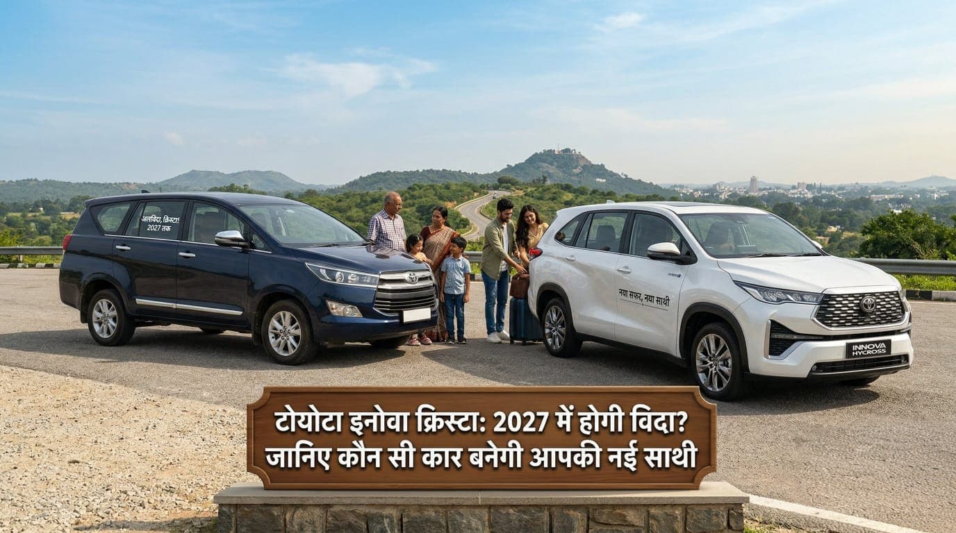 Toyota Innova Crysta: 2027 से बंद हो जाएगी टोयोटा इनोवा क्रिस्टा, जाने कौन सी गाड़ी लेगी इसकी जगह??