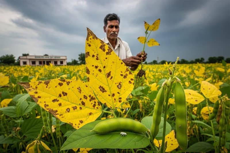 Urad ki Fasal : भीषण गर्मी और लू के प्रकोप से झुलस रही उड़द की फसल, पीली पड़ रहीं पत्तियां तो किसान तुरंत उठाएं ये कदम