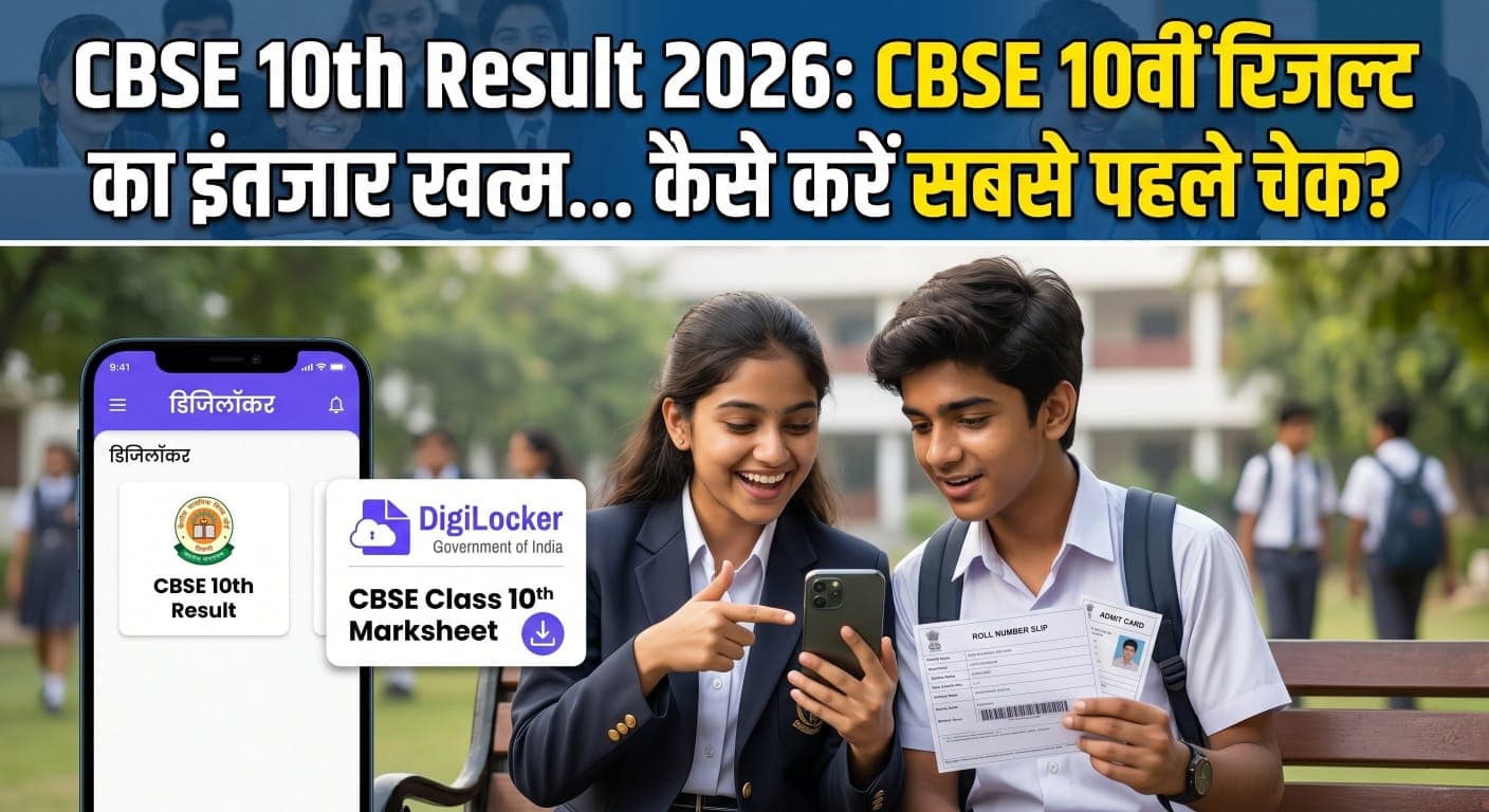 CBSE 10th Result 2026: CBSE 10वीं रिजल्ट का इंतजार खत्म… कैसे करें सबसे पहले चेक?