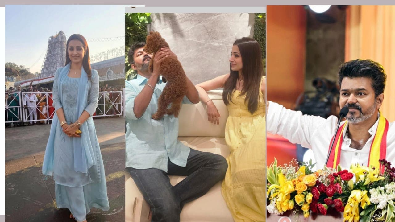 तिरुपति में Trisha Krishnan की प्रार्थना और Vijay Thalapathi की किस्मत पलटी!! जीत अब लगभग तय