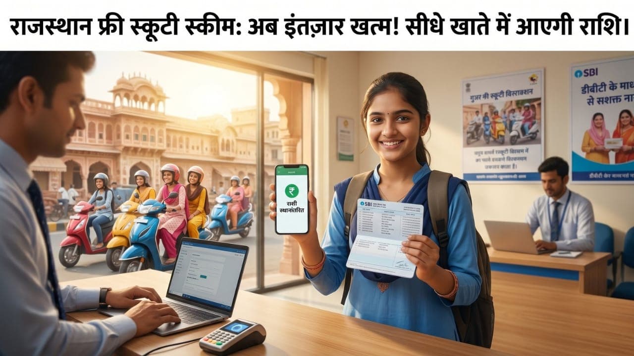राजस्थान फ्री स्कूटी स्कीम में बड़ा बदलाव, 2026 में फ्री स्कूटी पाने के लिए छात्राओं को करना होगा अब यह काम!!