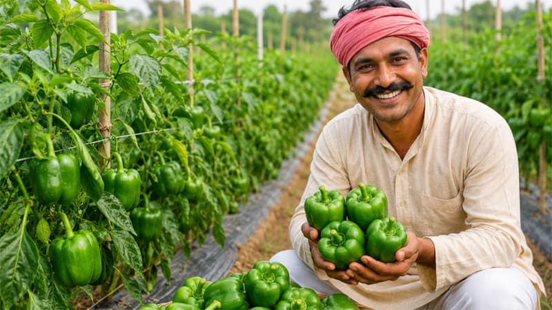 Capsicum Farming: किसानों को कम लागत और अधिक मुनाफे के लिए मुफीद बन रही शिमला मिर्च की खेती, जानें कैसे करें शुरुआत?