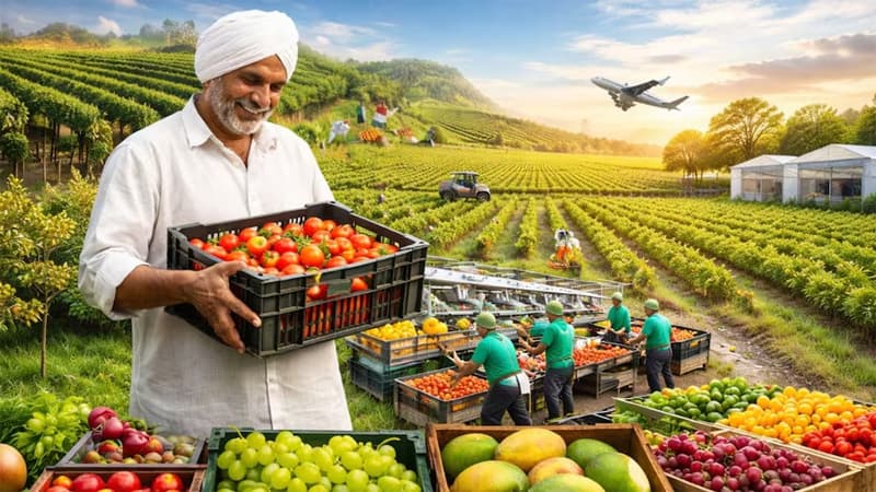 Fruit Horizon 2026 : बागवानी निर्यात को बढ़ावा दे रही सरकार, 'फ्रूट होराइजन' बागवानी क्षेत्र में फूंकेगा नई जान, जानें कैसे बढ़ेगी किसानों की आय?