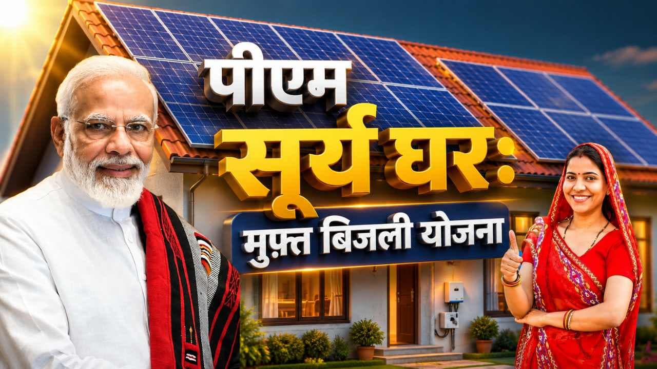 PM सूर्य घर मुफ्त बिजली योजना से मध्य प्रदेश के 1.30 लाख परिवारों को राहत, बिजली के बिलों में भारी बचत