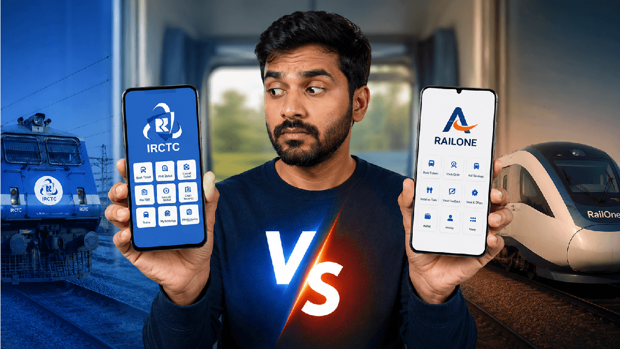 IRCTC vs RailOne: कौन सा ऐप है आपके लिए बेस्ट? टिकट बुकिंग से लेकर PNR तक पूरी जानकारी