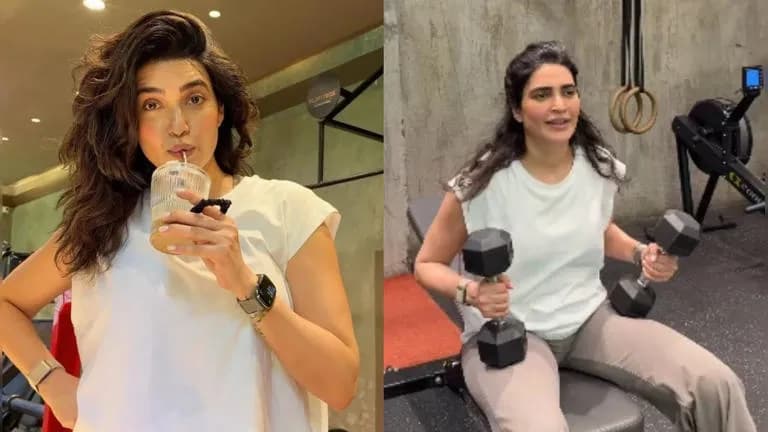 Karishma Tanna की Postpartum Workout Routine: बेटे Ved के जन्म के 2 महीने बाद Gym में वापसी, Video Viral