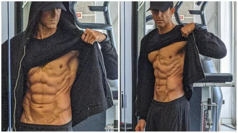 8-pack abs दिखाते ही Hrithik Roshan ने इंटरनेट पर लगाई आग, फैंस ने कहा ‘Bohot Hard’ 8-pack abs दिखाते ही Hrithik Roshan ने इंटरनेट पर लगाई आग, फैंस ने कहा ‘Bohot Hard’