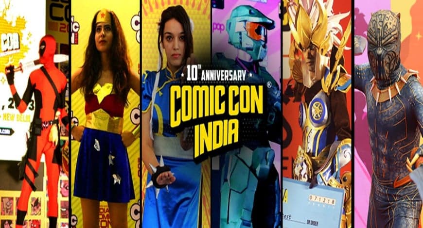 Comic Con India: मुम्बई में सज रही है काॅमिक्स के किरदारों का मेला, प्रशंसकों के लिए अच्छी खबर Comic Con India: मुम्बई में सज रही है काॅमिक्स के किरदारों का मेला, प्रशंसकों के लिए अच्छी खबर