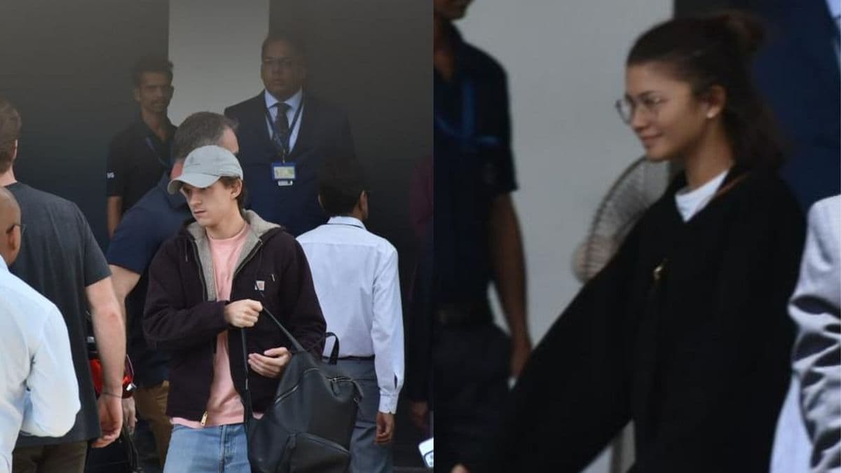 स्पाइडर-मैन के सितारे Tom Holland और Zendaya पहली बार पहुँचे भारत, ये रही तस्वीरें स्पाइडर-मैन के सितारे Tom Holland और Zendaya पहली बार पहुँचे भारत, ये रही तस्वीरें