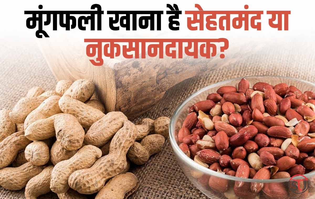Peanut Benefits: मूंगफली छिलके के साथ कर सकती है नुकसान, ऐसे खाने से मिलेंगे कई लाभ,जानें! Peanut Benefits: मूंगफली छिलके के साथ कर सकती है नुकसान, ऐसे खाने से मिलेंगे कई लाभ,जानें!