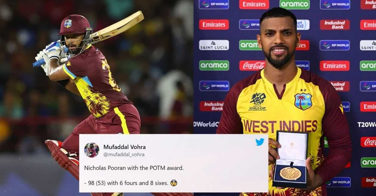 WI vs AFG: Nicholas Pooran की आंधी में उड़ा Afghanistan, एक ही ओवर में जड़ दिए 36 रन WI vs AFG: Nicholas Pooran की आंधी में उड़ा Afghanistan, एक ही ओवर में जड़ दिए 36 रन