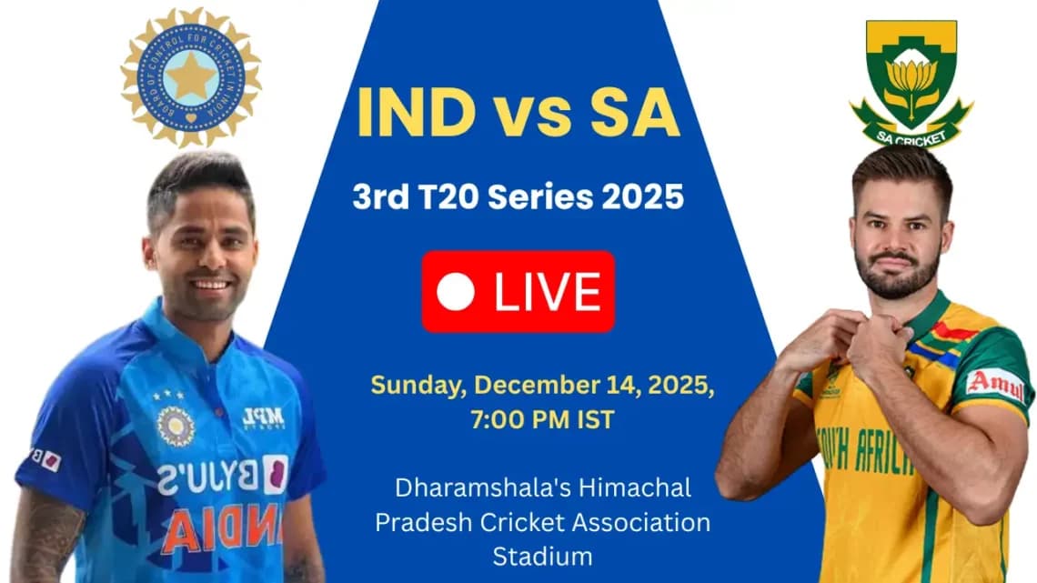 भारत में IND vs SA फ्री लाइव स्ट्रीमिंग , लाइव टेलीकास्ट तीसरा T20I भारत में IND vs SA फ्री लाइव स्ट्रीमिंग , लाइव टेलीकास्ट तीसरा T20I