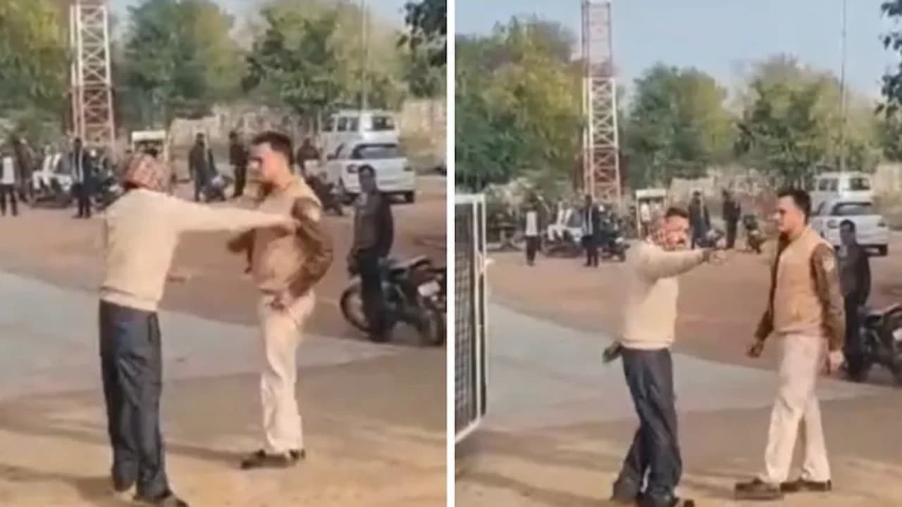 वाहन चेकिंग के दौरान हंगामा, BJP विधायक के भाई और पुलिसकर्मियों में भिड़ंत वाहन चेकिंग के दौरान हंगामा, BJP विधायक के भाई और पुलिसकर्मियों में भिड़ंत