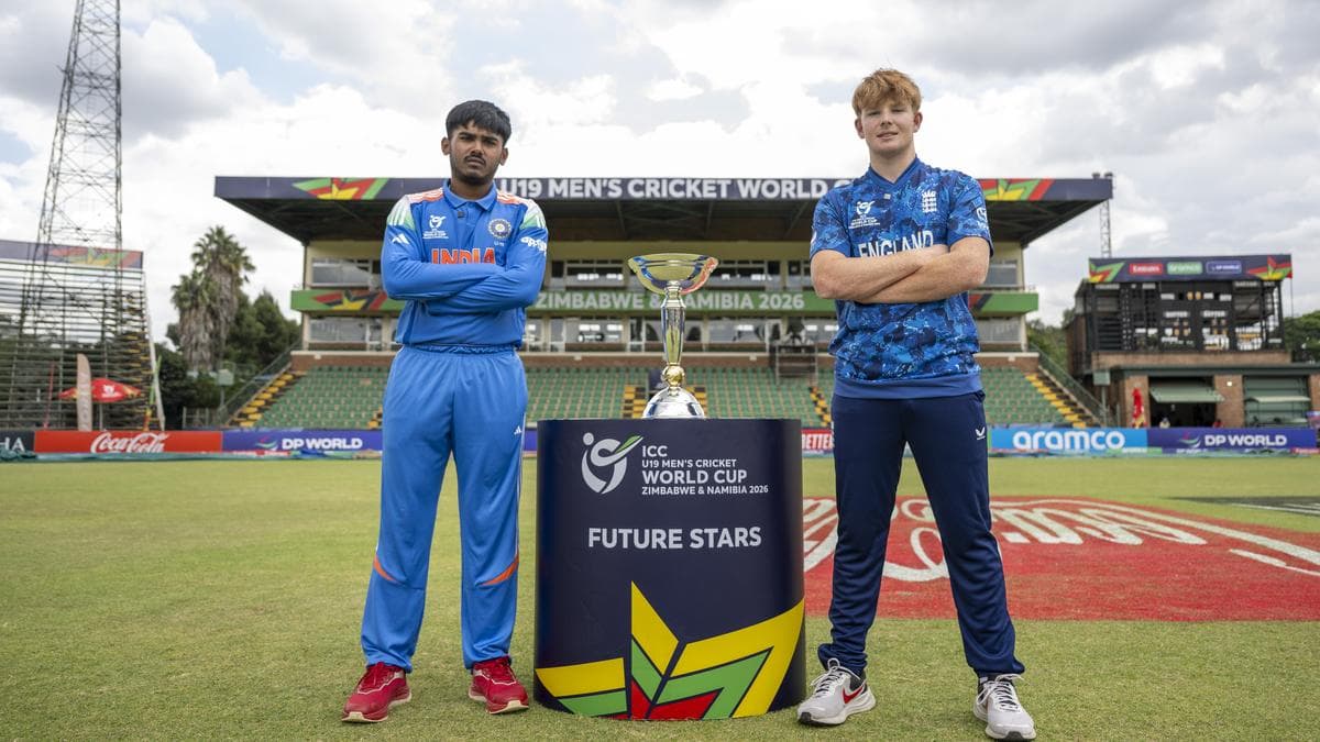 भारत vs इंग्लैंड, ICC अंडर-19 वर्ल्ड कप 2026 फाइनल: भारत ने छठी बार जीता अंडर-19 वर्ल्ड कप भारत vs इंग्लैंड, ICC अंडर-19 वर्ल्ड कप 2026 फाइनल: भारत ने छठी बार जीता अंडर-19 वर्ल्ड कप