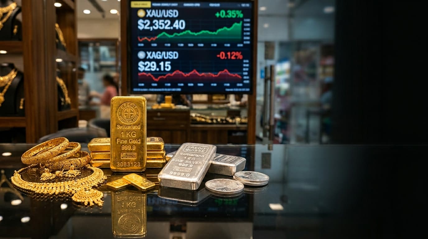 Gold Price Today: 29 मार्च 2026 को सोने और चांदी स्थिर, क्या आगे आएगी बड़ी तेजी? Gold Price Today: 29 मार्च 2026 को सोने और चांदी स्थिर, क्या आगे आएगी बड़ी तेजी?