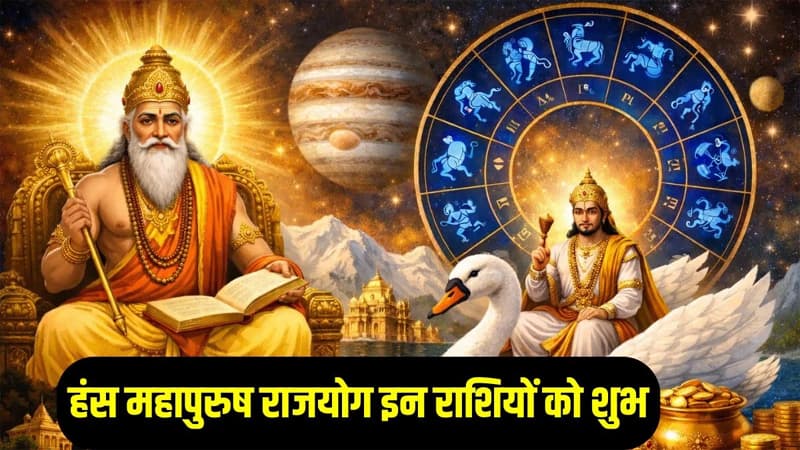 Guru Gochar 2026: देवगुरु बृहस्पति अपनी पसंदीदा राशि में प्रवेश कर बनाएंगे 'हंस महापुरुष राजयोग', 4 राशियों की होगी बल्ले-बल्ले! Guru Gochar 2026: देवगुरु बृहस्पति अपनी पसंदीदा राशि में प्रवेश कर बनाएंगे 'हंस महापुरुष राजयोग', 4 राशियों की होगी बल्ले-बल्ले!