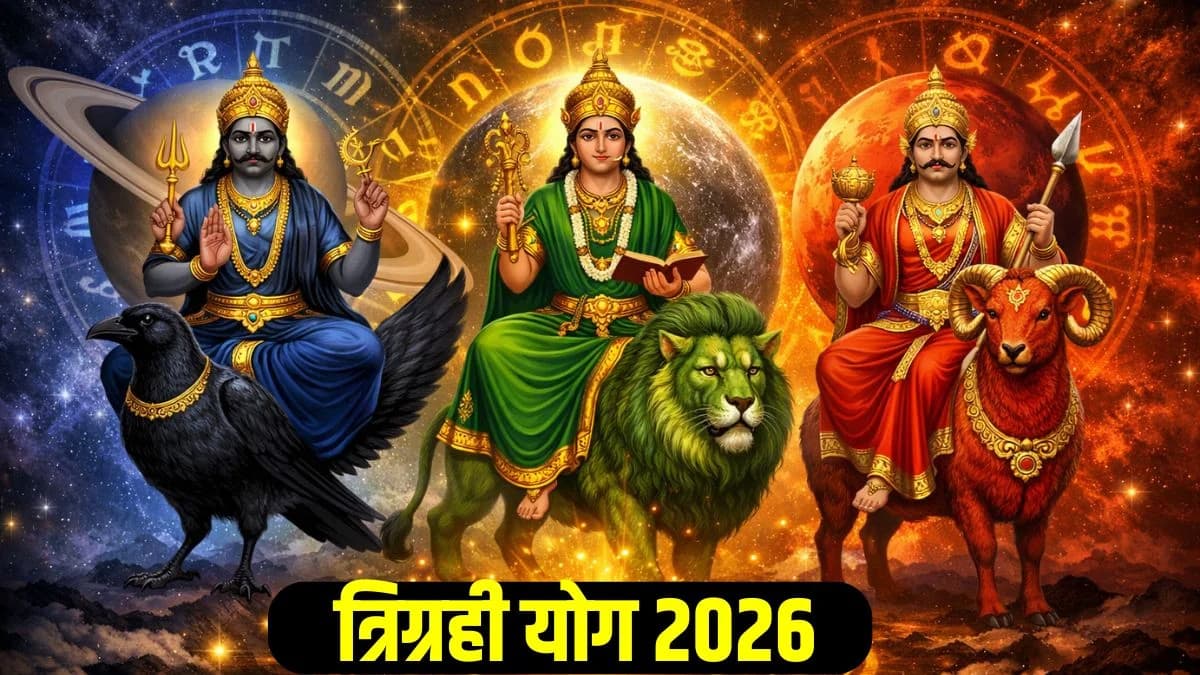 Trigrahi Yog: मीन राशि में हो रहा तीन ग्रहों का मेल, इन 4 राशियों को रहना होगा सावधान Trigrahi Yog: मीन राशि में हो रहा तीन ग्रहों का मेल, इन 4 राशियों को रहना होगा सावधान