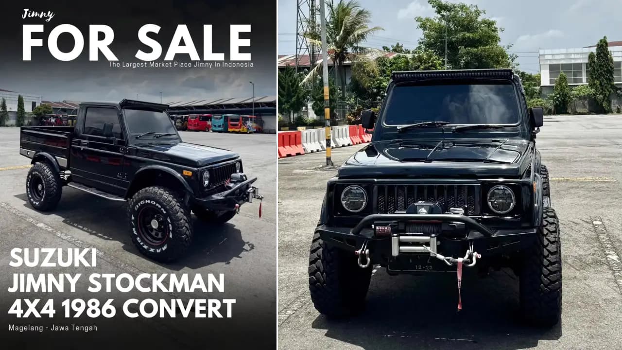 Classic Suzuki Jimny बना माइक्रो पिकअप ट्रक Indonesia से वायरल इस यूनिक 4x4 की पूरी कहानी Classic Suzuki Jimny बना माइक्रो पिकअप ट्रक Indonesia से वायरल इस यूनिक 4x4 की पूरी कहानी