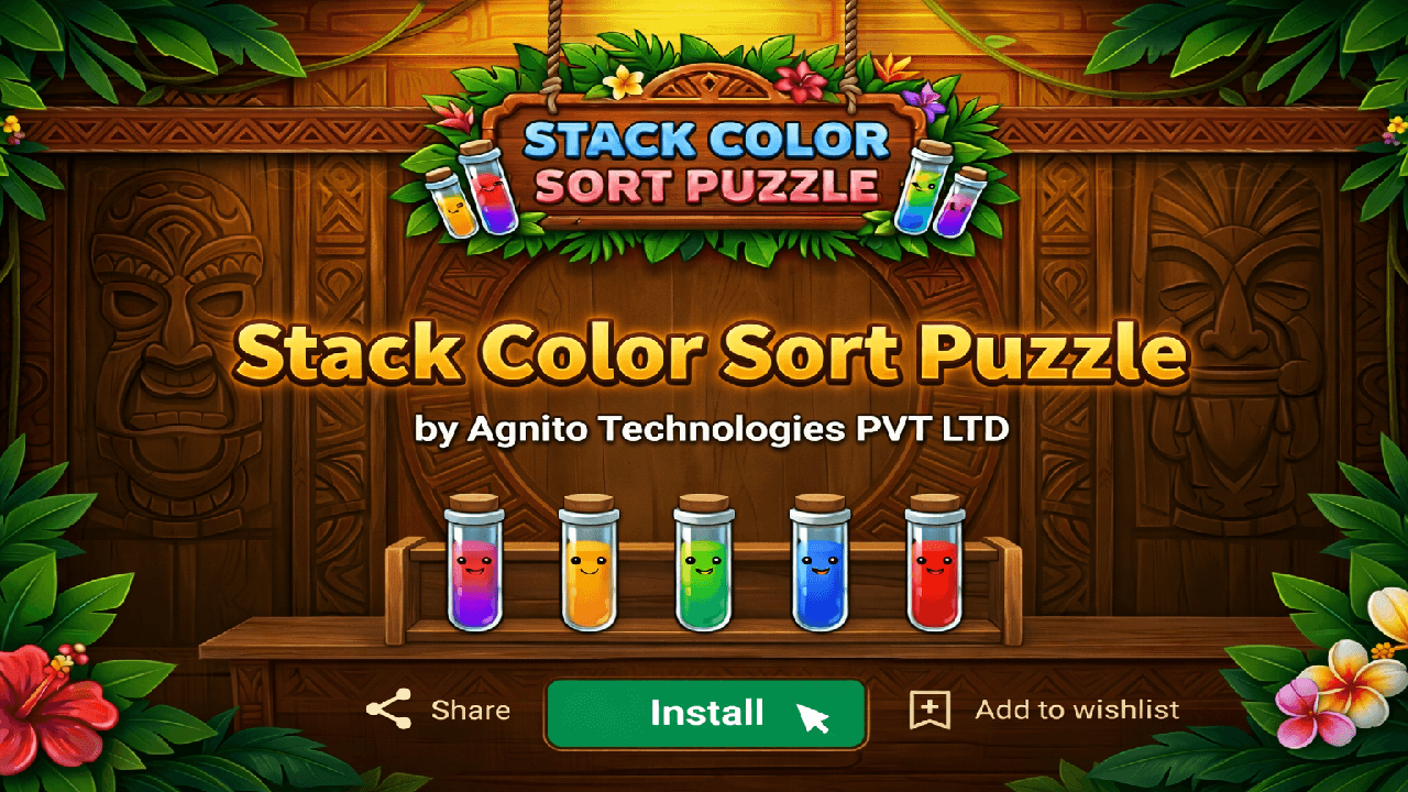 Stack Color Sort Puzzle: दिमाग बढ़ाने वाला भारत का सबसे मजेदार कलर मैचिंग गेम, अभी डाउनलोड करें Stack Color Sort Puzzle: दिमाग बढ़ाने वाला भारत का सबसे मजेदार कलर मैचिंग गेम, अभी डाउनलोड करें