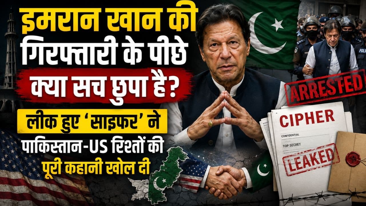 इमरान खान के खिलाफ अमेरिका और पाकिस्तान सेना की साजिश? लीक Cipher ने खोले बड़े राज इमरान खान के खिलाफ अमेरिका और पाकिस्तान सेना की साजिश? लीक Cipher ने खोले बड़े राज