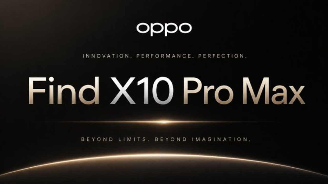 Oppo Find X10 Pro Max Leak: 200MP कैमरा, बड़ा LTPO डिस्प्ले और Dimensity 9600 Pro चिप Oppo Find X10 Pro Max Leak: 200MP कैमरा, बड़ा LTPO डिस्प्ले और Dimensity 9600 Pro चिप
