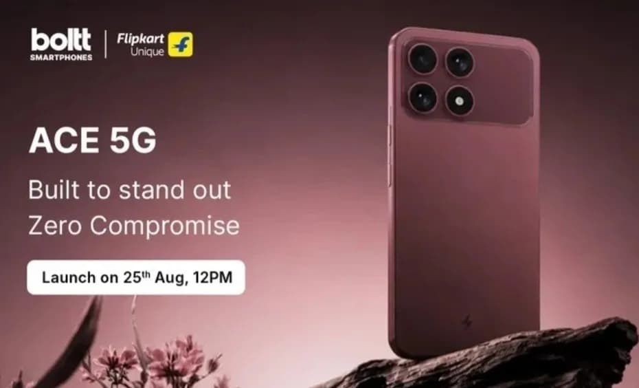 Fire-Boltt Boltt Ace 5G और Evo 25 अगस्त को होंगे लॉन्च, जानें डिजाइन और फीचर्स Fire-Boltt Boltt Ace 5G और Evo 25 अगस्त को होंगे लॉन्च, जानें डिजाइन और फीचर्स