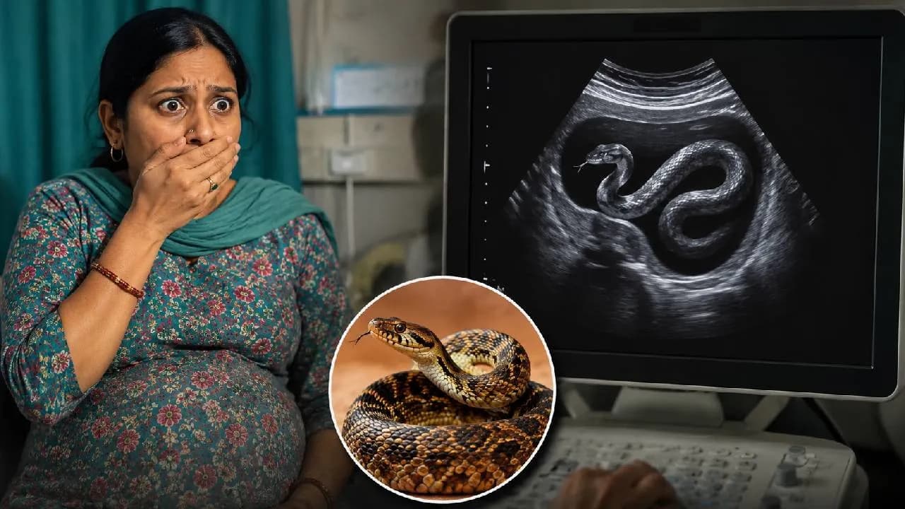 महिला के गर्भ में दो सांप होने का दावा वायरल, जानिए अल्ट्रासाउंड की असली सच्चाई महिला के गर्भ में दो सांप होने का दावा वायरल, जानिए अल्ट्रासाउंड की असली सच्चाई