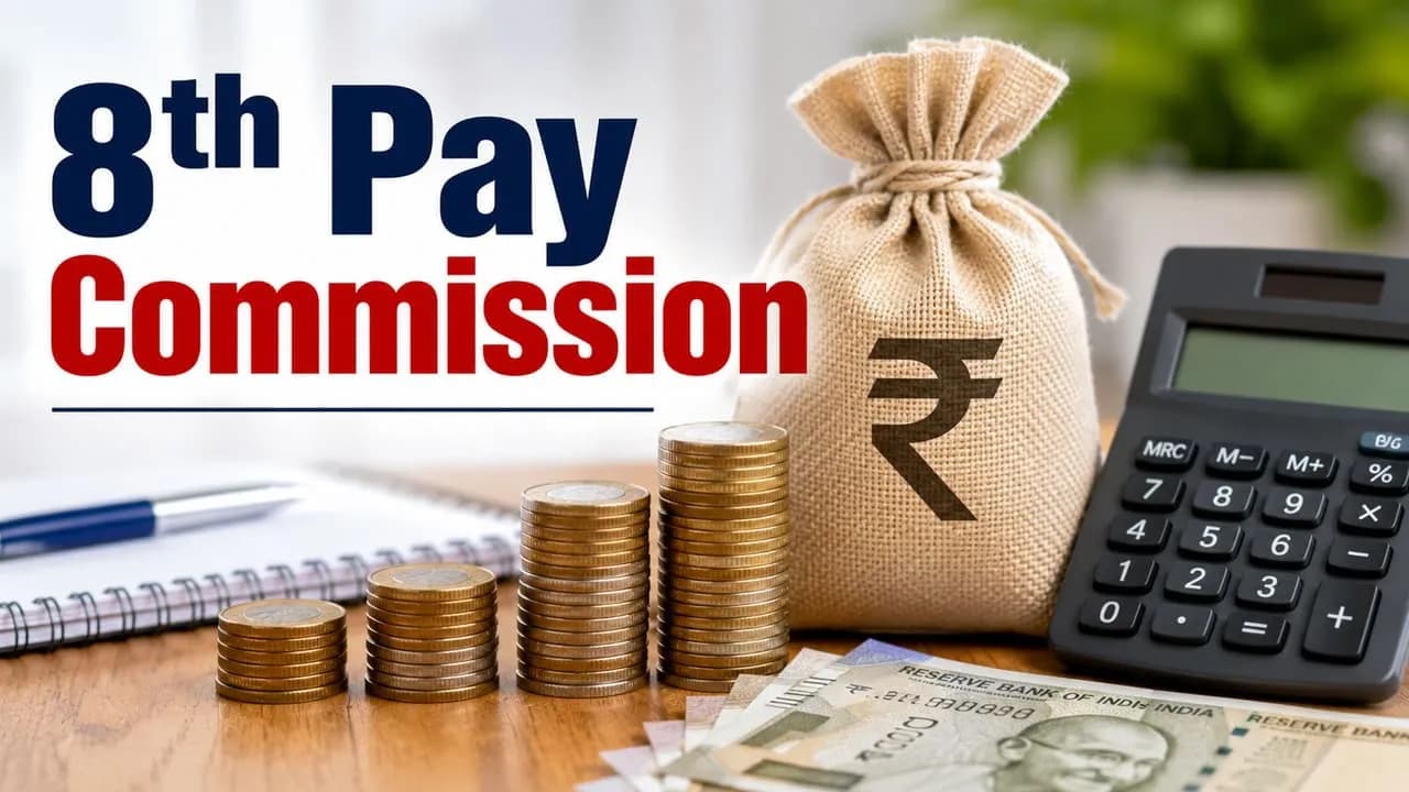 8th Pay Commission: 2.0 या 2.57 फिटमेंट फैक्टर से कितनी बढ़ सकती है सैलरी? समझें पूरा हिसाब 8th Pay Commission: 2.0 या 2.57 फिटमेंट फैक्टर से कितनी बढ़ सकती है सैलरी? समझें पूरा हिसाब