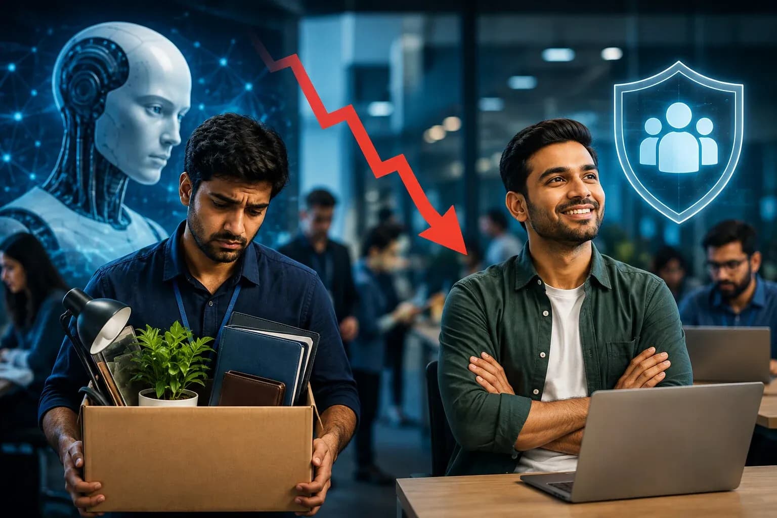 भारत में नौकरी ढूंढने वालों के लिए बड़ी खबर: Tech sector में बढ़ रही AI और skilled jobs की मांग भारत में नौकरी ढूंढने वालों के लिए बड़ी खबर: Tech sector में बढ़ रही AI और skilled jobs की मांग
