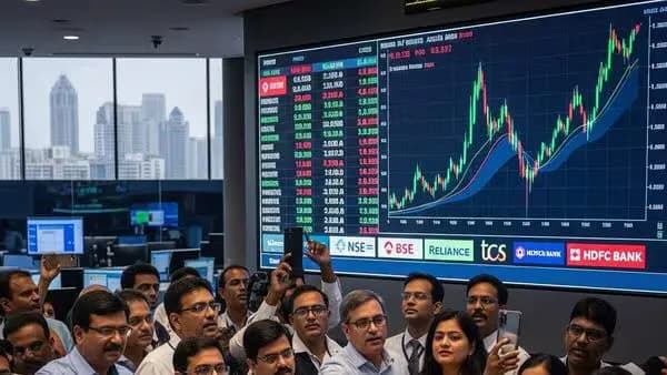 शेयर बाजार में जोरदार तेजी, सेंसेक्स 1,100 अंक से ज्यादा उछला; निफ्टी भी 22,900 के पार शेयर बाजार में जोरदार तेजी, सेंसेक्स 1,100 अंक से ज्यादा उछला; निफ्टी भी 22,900 के पार