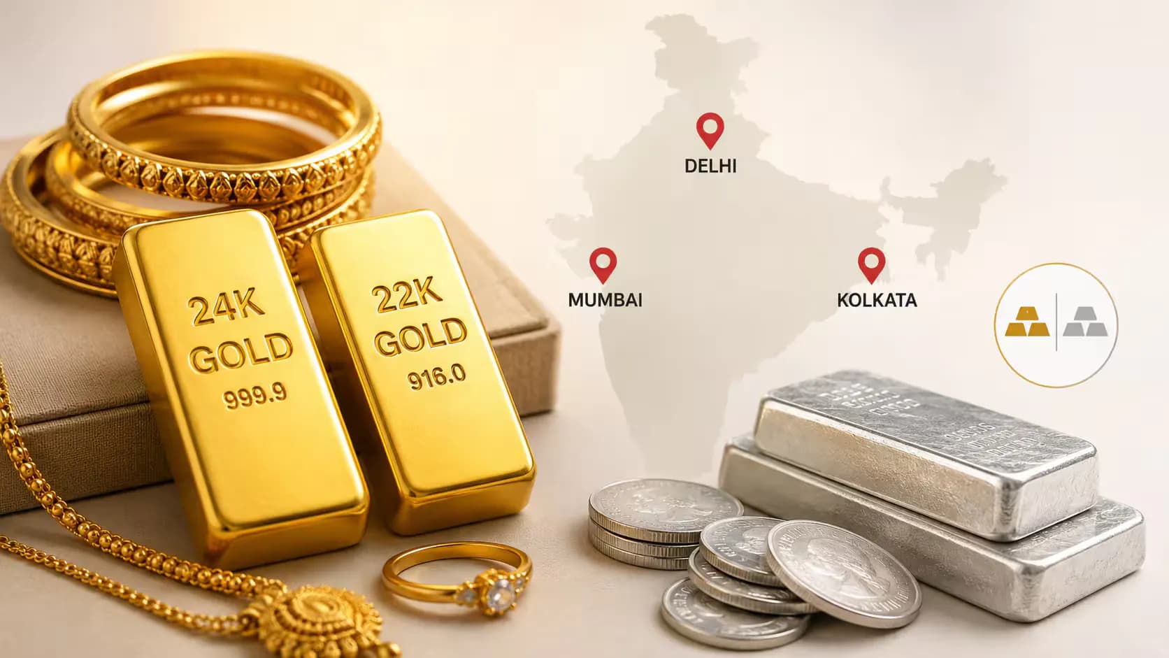 Gold Rate Today 26 October 2026: 24K, 22K, 18K सोने का भाव, आपके शहर में कितना? Gold Rate Today 26 October 2026: 24K, 22K, 18K सोने का भाव, आपके शहर में कितना?