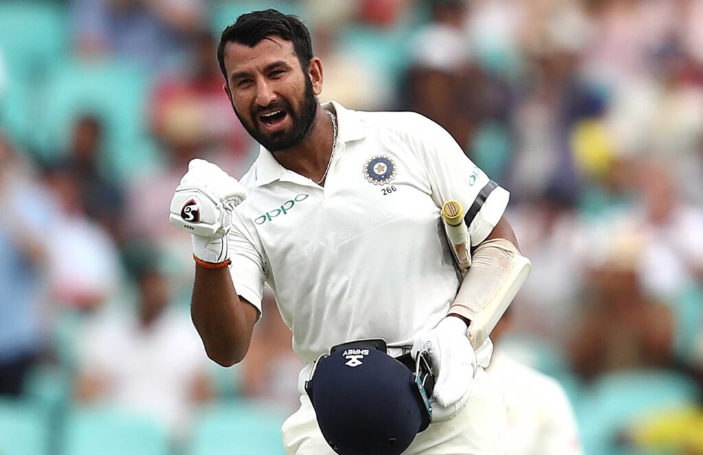 Pujara fastest century